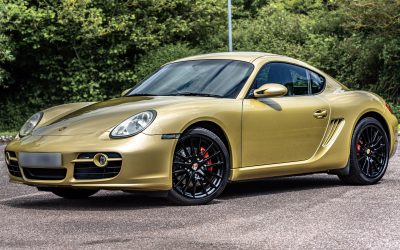 Porsche 987 Cayman Limited Edition Gold